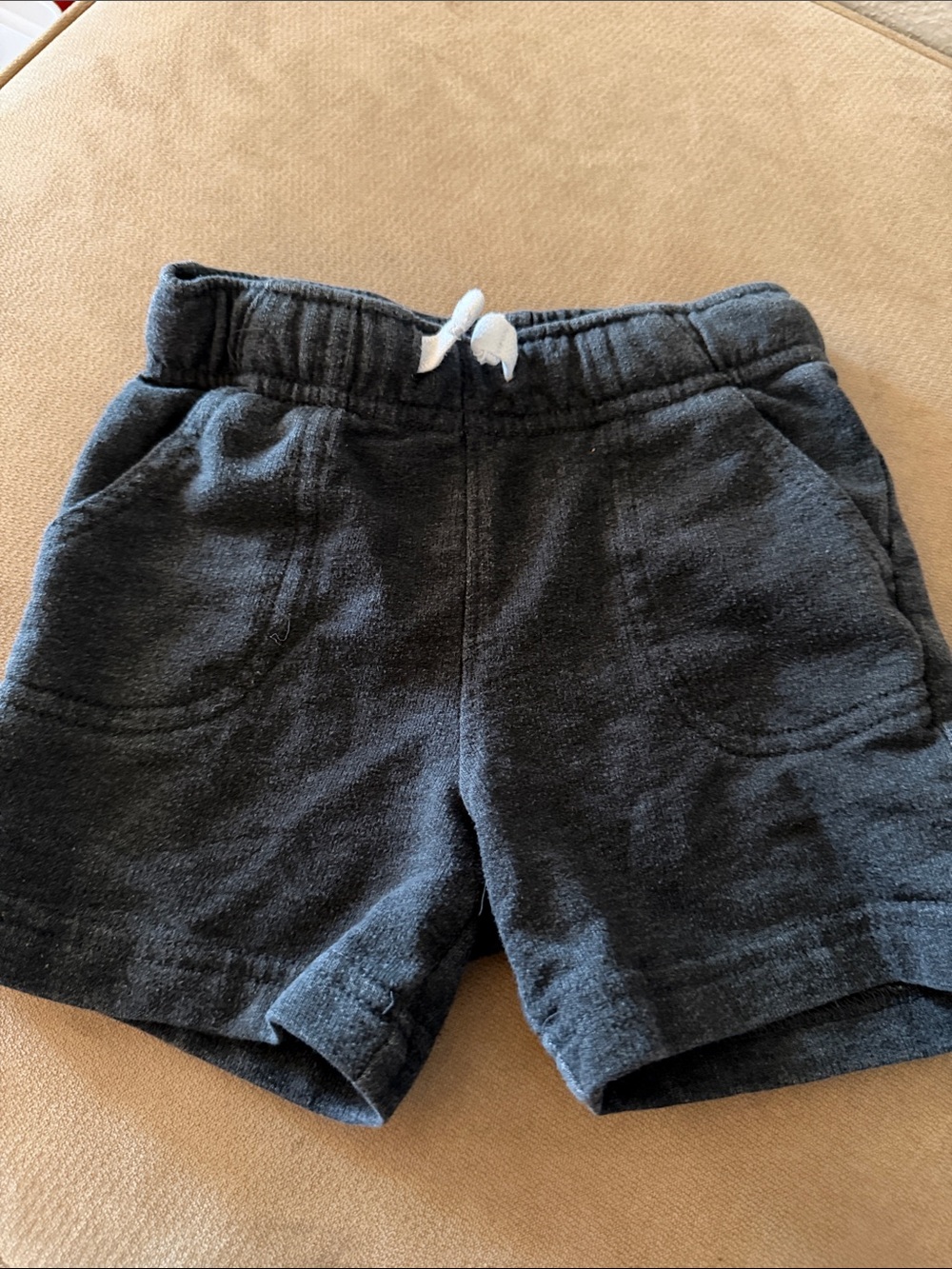 Cat & Jack Kids Charcoal Drawstring Shorts 18M